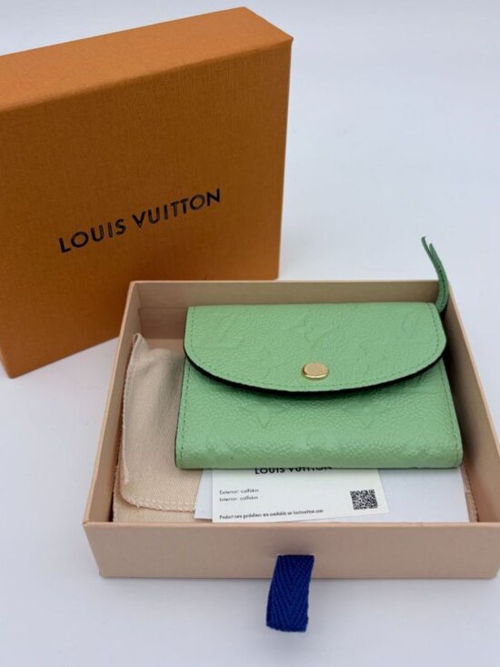 Louis Vuitton Handbags - Louis Vuitton Porte-Monnaie Rosalie Rose Poudre Coin Case Empreinte